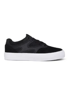 Kalis Vulc Black/Black/White Shoes (Kids)(Dc Kalis Vulc0black Black White Shoes Kids Co)
