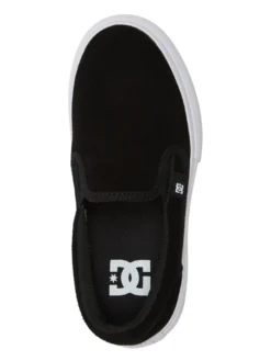 Manual Slip-On SD Black/White Shoes (Kids)(Dc Manual Slip On Sd Black White Shoes Kids Co) -ThinkEmpire Shop adbs300374 dcshoes p bkw frt4 263d8821 3a95 4715 aab2 fff3f4158497