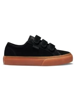 Manual V LE Black/Gum Shoes (Kids)(Dc Manual V Le Shoes Bgm Kids Co)