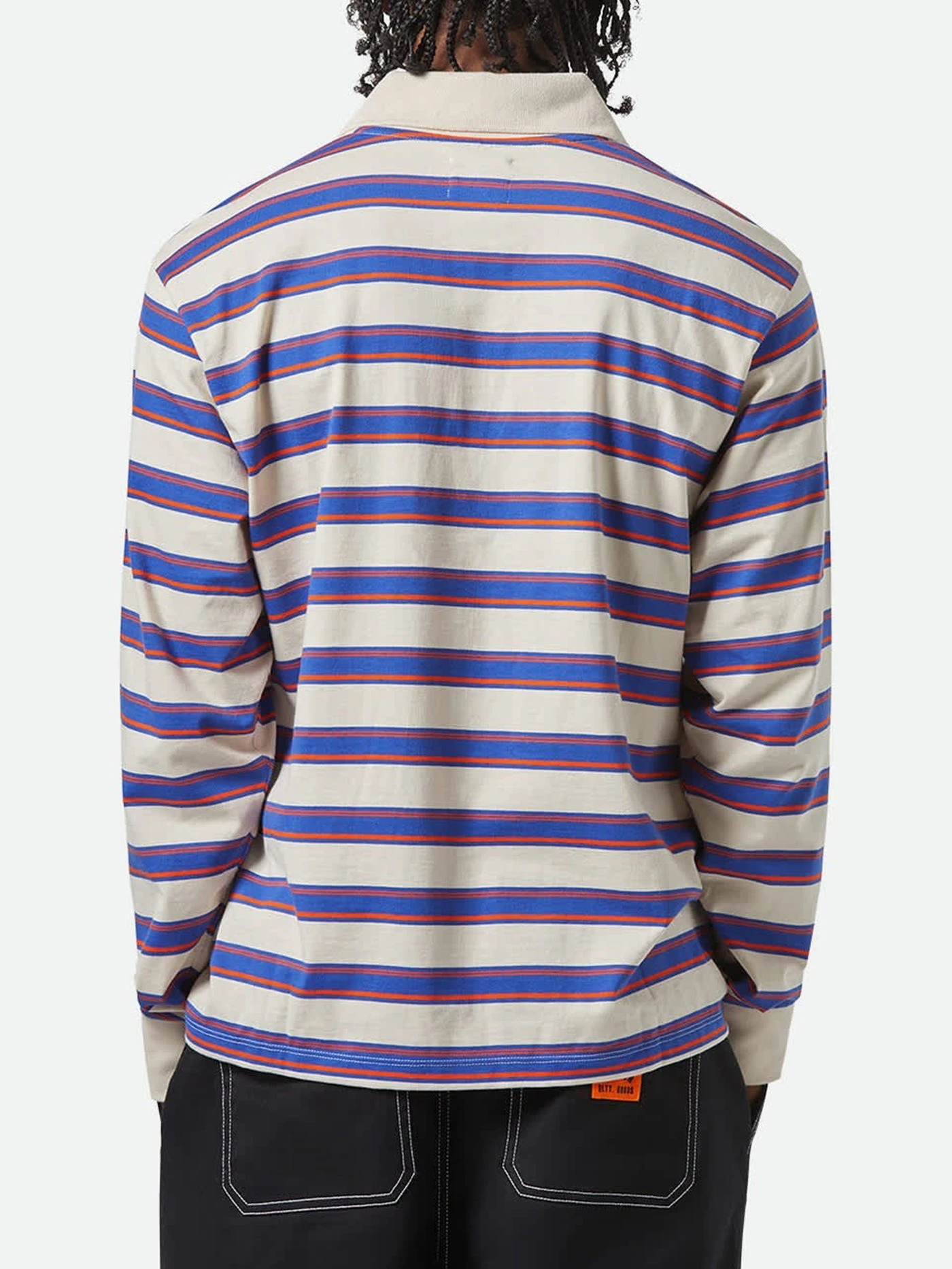 Vintage Stripe Polo(Brixton Vintage Stripe Polo Sp25) 2 Vintage Stripe Polo(Brixton Vintage Stripe Polo Sp25) - Image 2