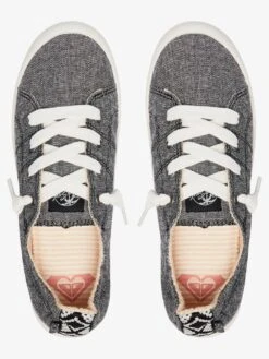 Bayshore III Black Shoes(Roxy Bayshore Iii Shoes Women Blk Co) -ThinkEmpire Shop arjs600418 bayshoreiii p blk frt4 f91b9c9f 8566 4702 b2e1 de265580b40f