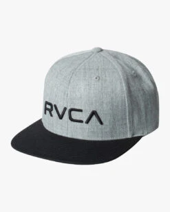 Twill II Snapback Hat (Kids)(Rvca Twill Ii Snapback Hat Boys 7 14 Co) 5 Twill II Snapback Hat (Kids)(Rvca Twill Ii Snapback Hat Boys 7 14 Co) -ThinkEmpire Shop avbha00132 rvca f hyl frt1