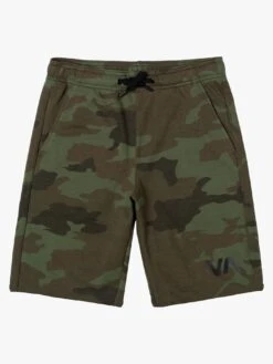 VA Sport Elastic IV Shorts (Boys 7-14)(Rvca Va Sport Elastic Shorts Iv Boys 7 14 Co) -ThinkEmpire Shop avbws00107 rvca f gnr6 frt1