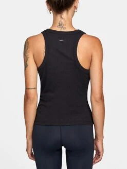 VA Essential Ribbed Tank Top(Rvca Va Essential Ribbed Tank Top Women Co) -ThinkEmpire Shop avjkt00134 rvca w blk bck1