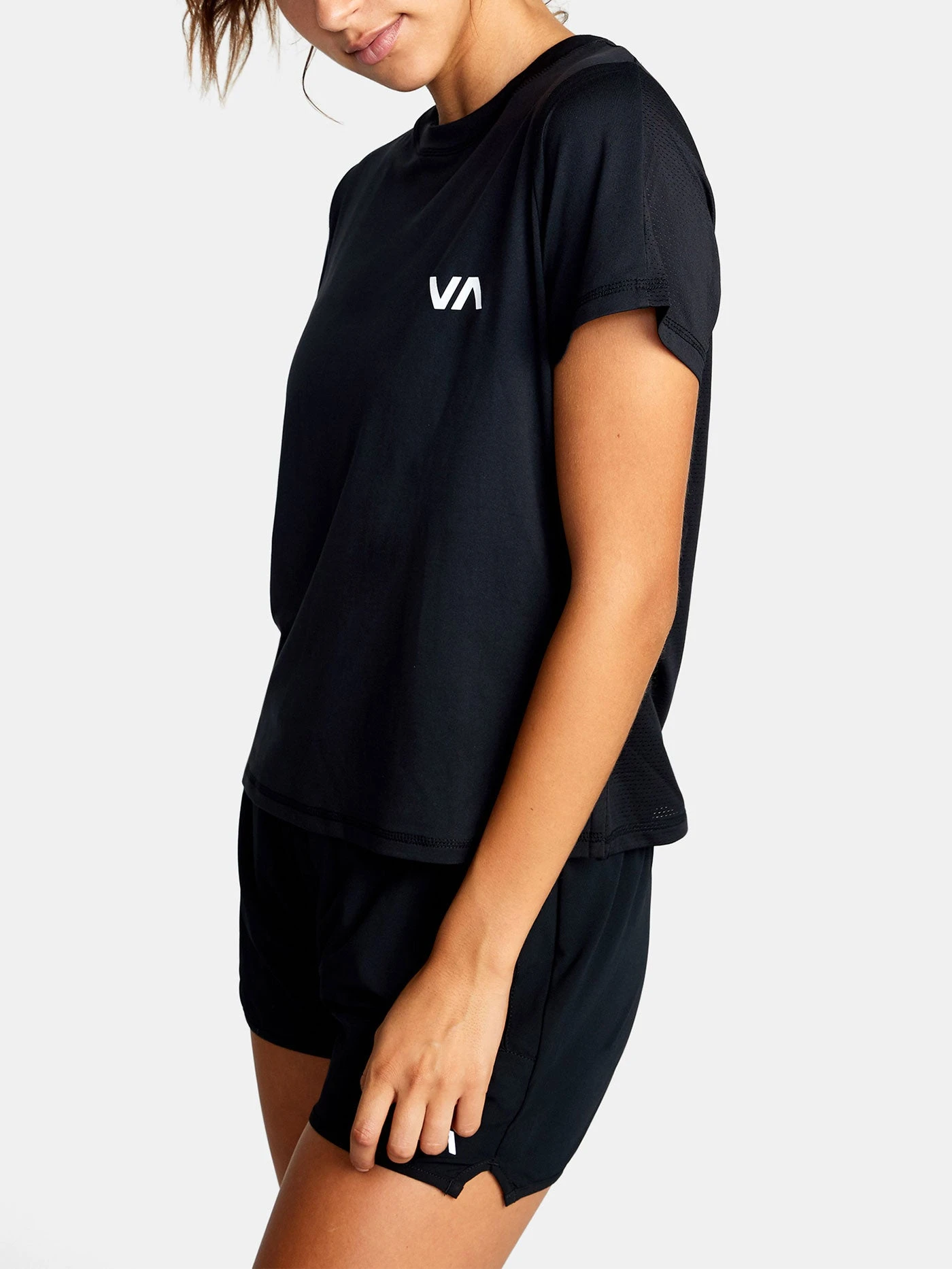 Sport Vent Workout T-Shirt(Rvca Sport Vent Workout T Shirt Women Co) 2 Sport Vent Workout T-Shirt(Rvca Sport Vent Workout T Shirt Women Co) - Image 2