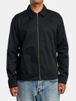 Day Shift Harrington Jacket(Rvca Day Shift Harrington Jacket Co)