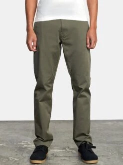 The Weekend Stretch Pants(Rvca The Weekend Stretch Pants Fa24) -ThinkEmpire Shop avynp00224 rvca 2Cw olv frt1