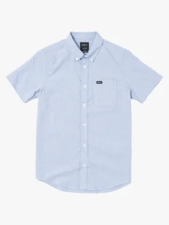 That'll Do Stretch Short Sleeve Buttondown Shirt (Boys 7-14)(Rvca Thatll Do Stretch Short Sleeve Buttondown Shirt Boys 7 14 Co) -ThinkEmpire Shop b525trts rvca fg oxl frt1 2dc4765a 27e6 450d 8d48 70a1f797c76d