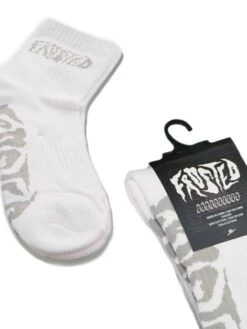 Glitch Logo Socks(Frosted Glitch Logo Socks Fa25)