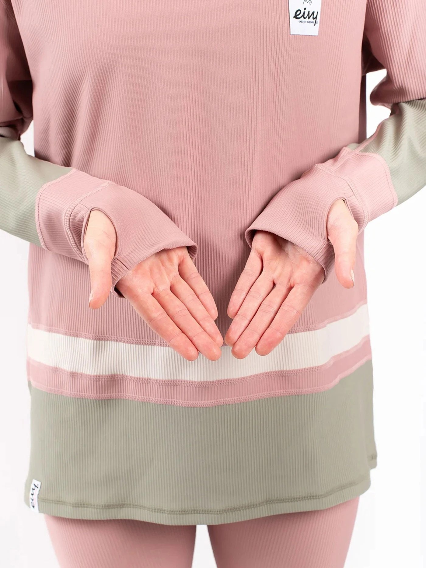 Loose Fit Rib Faded Blocks Base Layer(Eivy Loose Fit Rib Faded Blocks Base Layer Women Wt25) 7 Loose Fit Rib Faded Blocks Base Layer(Eivy Loose Fit Rib Faded Blocks Base Layer Women Wt25) - Image 7