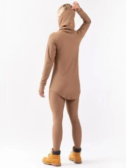 Icecold Gaiter Rib Faded Coffee Top Layer(Eivy Icecold Gaiter Rib Faded Coffee Top Layer Wt25) -ThinkEmpire Shop base layer icecold gaiter rib to 16