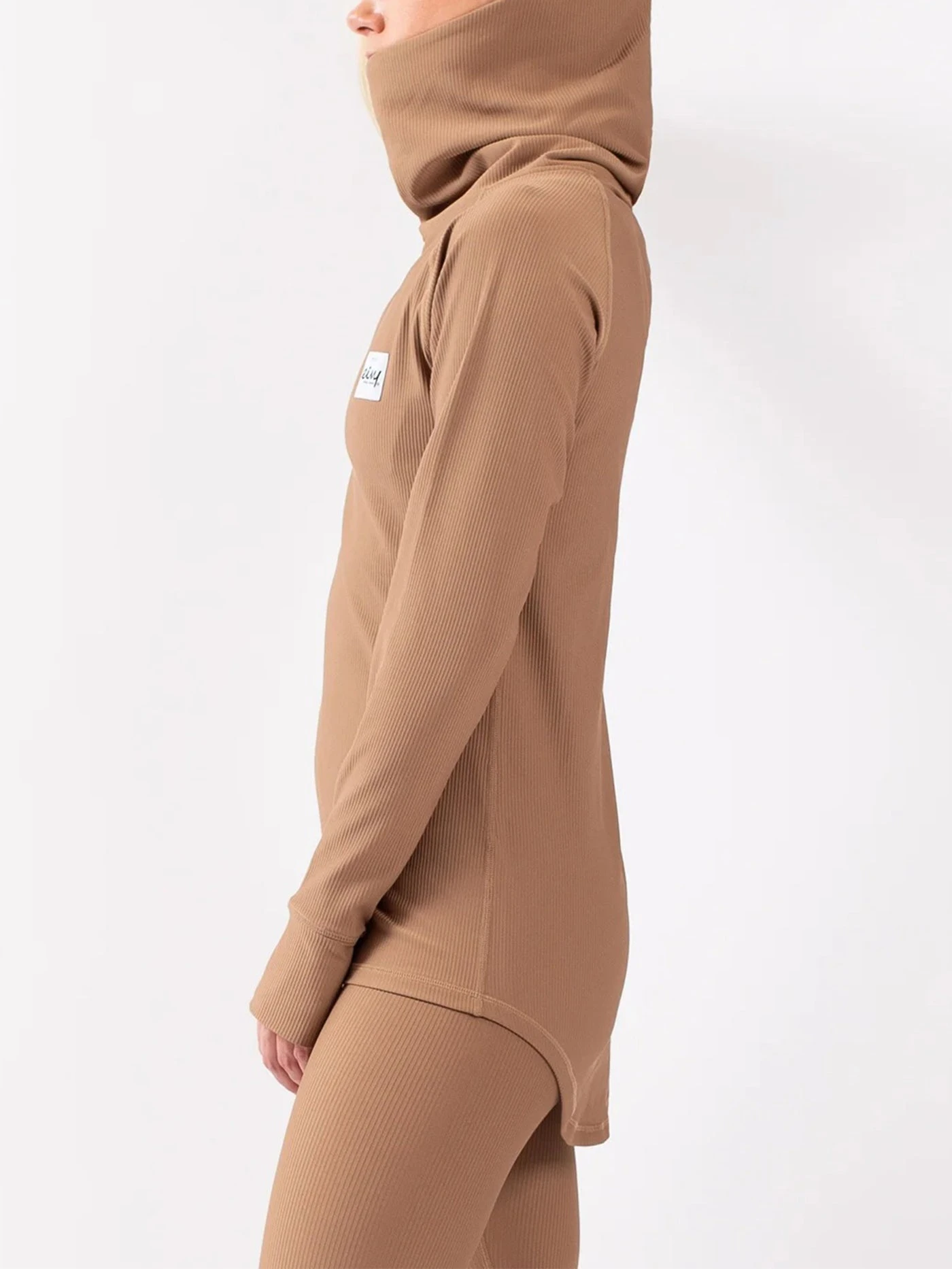 Icecold Gaiter Rib Faded Coffee Base Layer(Eivy Icecold Gaiter Rib Snowboard Base Layer Faded Coffee Women Wt24 5) 2 Icecold Gaiter Rib Faded Coffee Base Layer(Eivy Icecold Gaiter Rib Snowboard Base Layer Faded Coffee Women Wt24 5) - Image 2