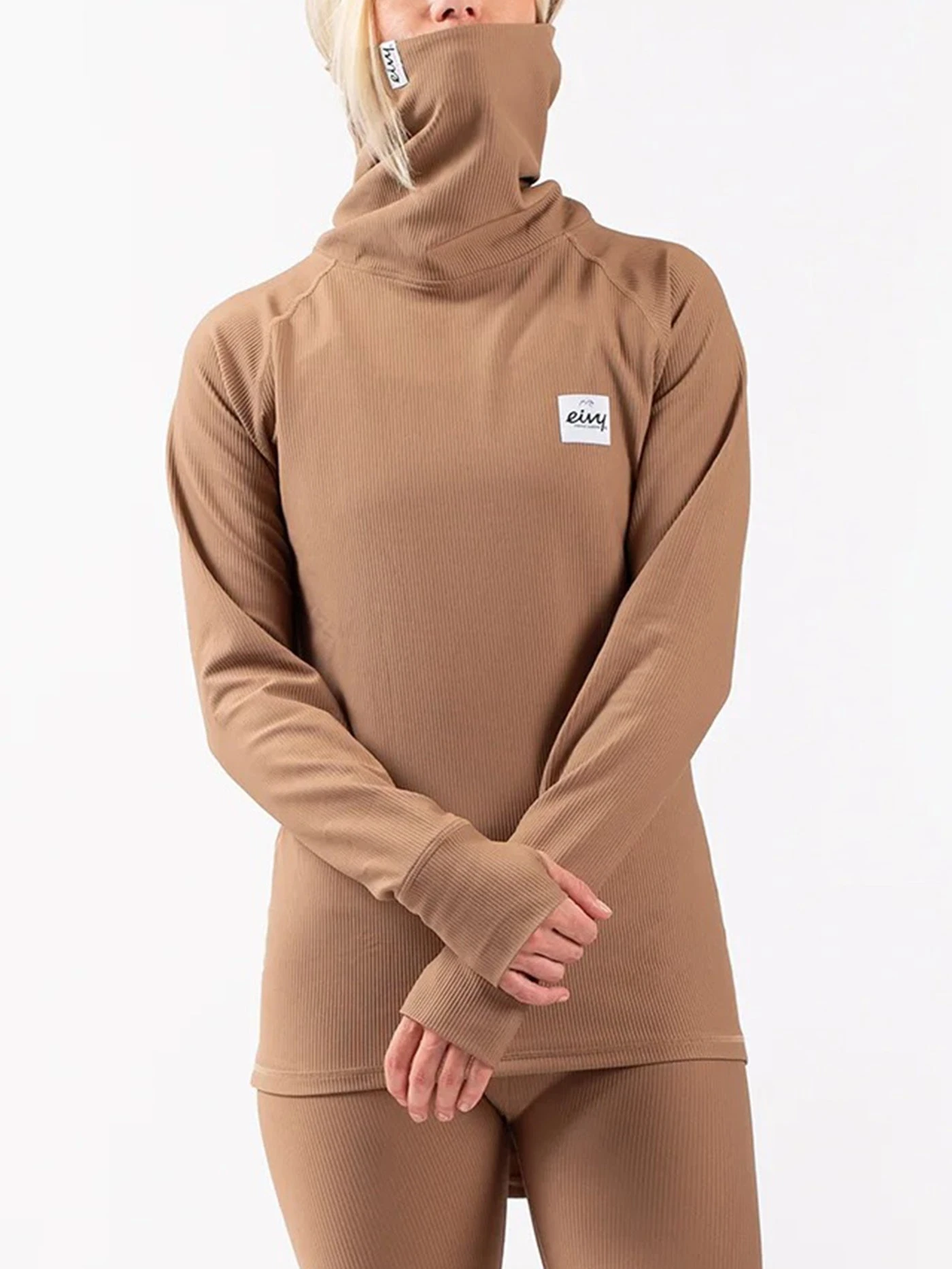 Icecold Gaiter Rib Faded Coffee Base Layer(Eivy Icecold Gaiter Rib Snowboard Base Layer Faded Coffee Women Wt24 5) 1 Icecold Gaiter Rib Faded Coffee Base Layer(Eivy Icecold Gaiter Rib Snowboard Base Layer Faded Coffee Women Wt24 5)