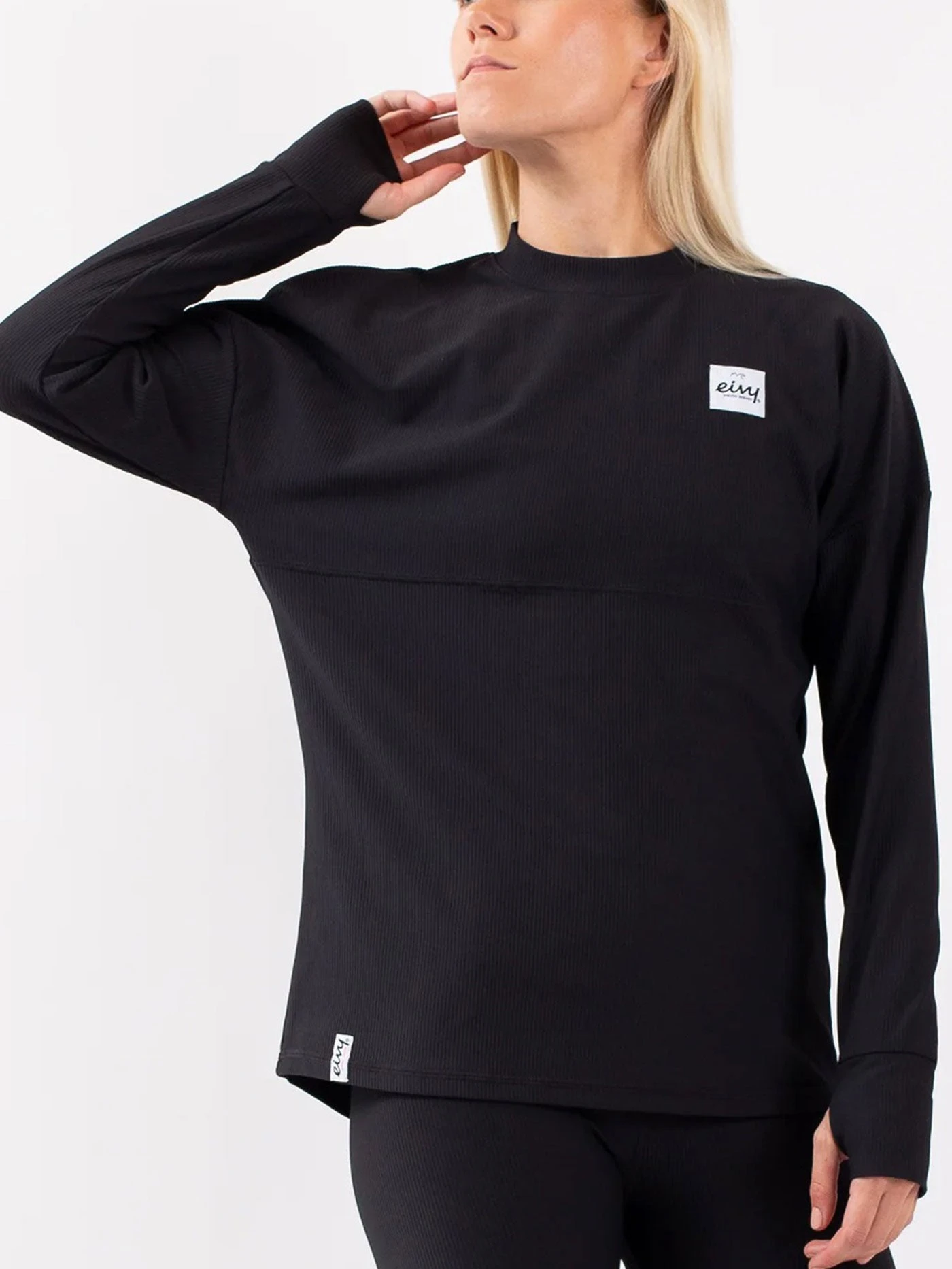 Venture Rib Black Base Layer(Eivy Venture Rib Black Base Layer Women Wt25) 1 Venture Rib Black Base Layer(Eivy Venture Rib Black Base Layer Women Wt25)