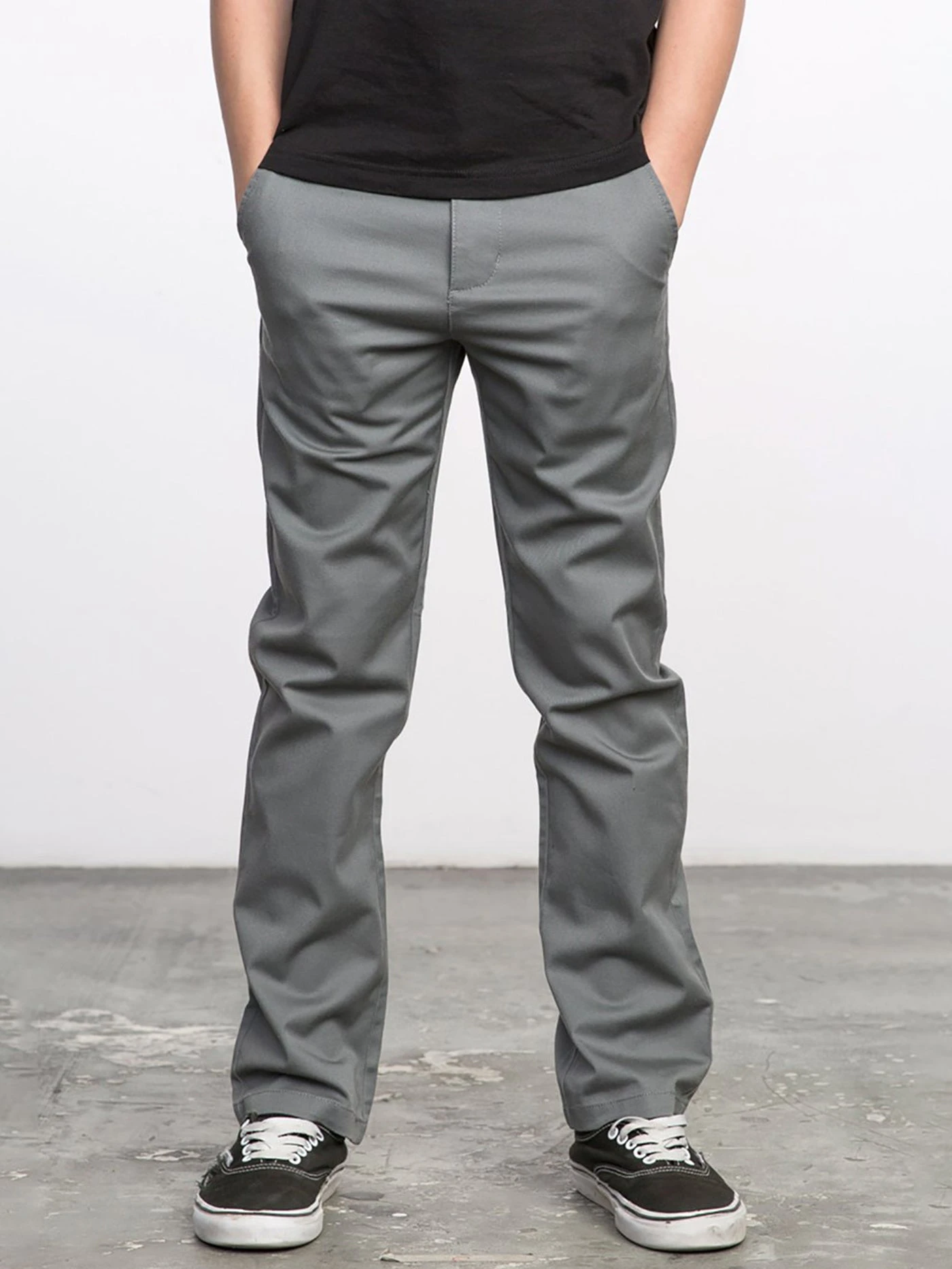 Weekday Stretch Straight Fit Pants (Boys 7-14)(Rvca Weekday Stretch Straight Fit Pants Boys 7 14 Co) 1 Weekday Stretch Straight Fit Pants (Boys 7-14)(Rvca Weekday Stretch Straight Fit Pants Boys 7 14 Co)