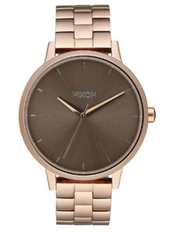 The Kensington Rose Gold/Taupe Watch(Nixon The Kensington Rose Gold Taupe Watch Women)