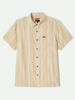 Cru Slub Short Sleeve Buttondown Shirt(Brixton Cru Slub Short Sleeve Buttondown Shirt Su25) -ThinkEmpire Shop c5ad99fbb8fd36796b5b2df3c0867eec