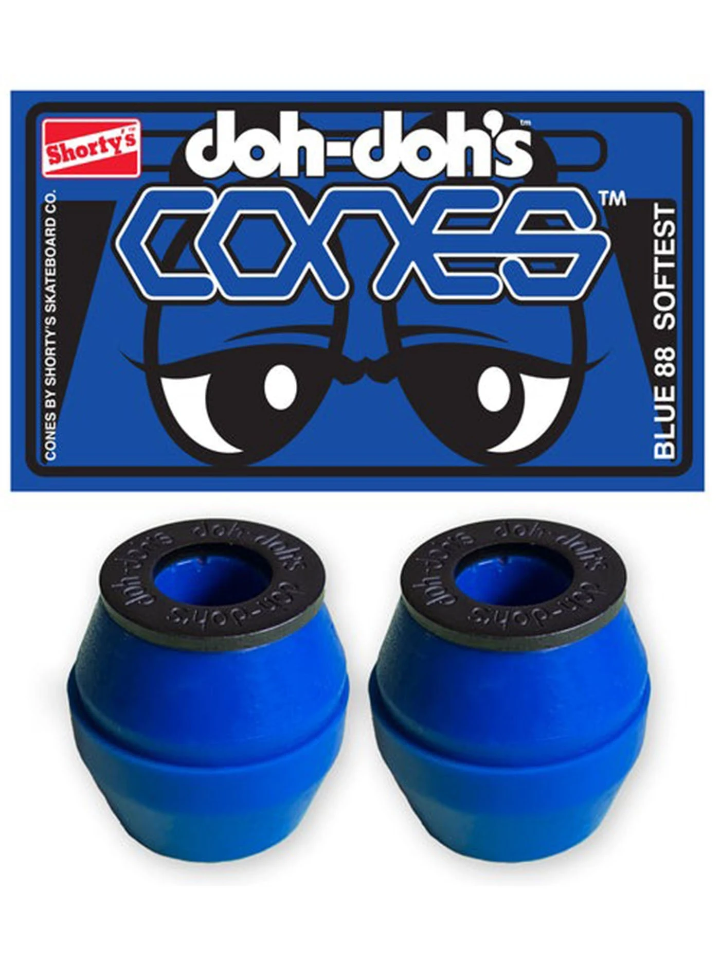 Cones Soft Bushings 88A(Shortys Cones Soft Bushings 88a C O) 1 Cones Soft Bushings 88A(Shortys Cones Soft Bushings 88a C O)