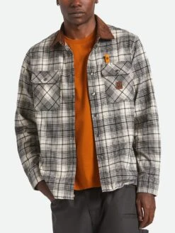 Builders Bowery Performance Flannel Long Sleeves Buttondown Shirt(Brixton Builders Bowery Performance Flannel Long Sleeves Buttondown Shirt Fa25)