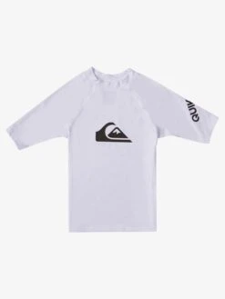 All Time Rashguard (Boys 2-7)(Quiksilver All Time Rashguard Boys 2 7 Co) -ThinkEmpire Shop eqkwr03077 alltimeshortsleeverashguard f wbb0 frt1