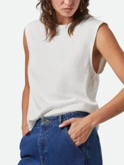 Carefree Organic Gd Tank Top(Brixton Carefree Organic Gd Tank Top Women Sp25)