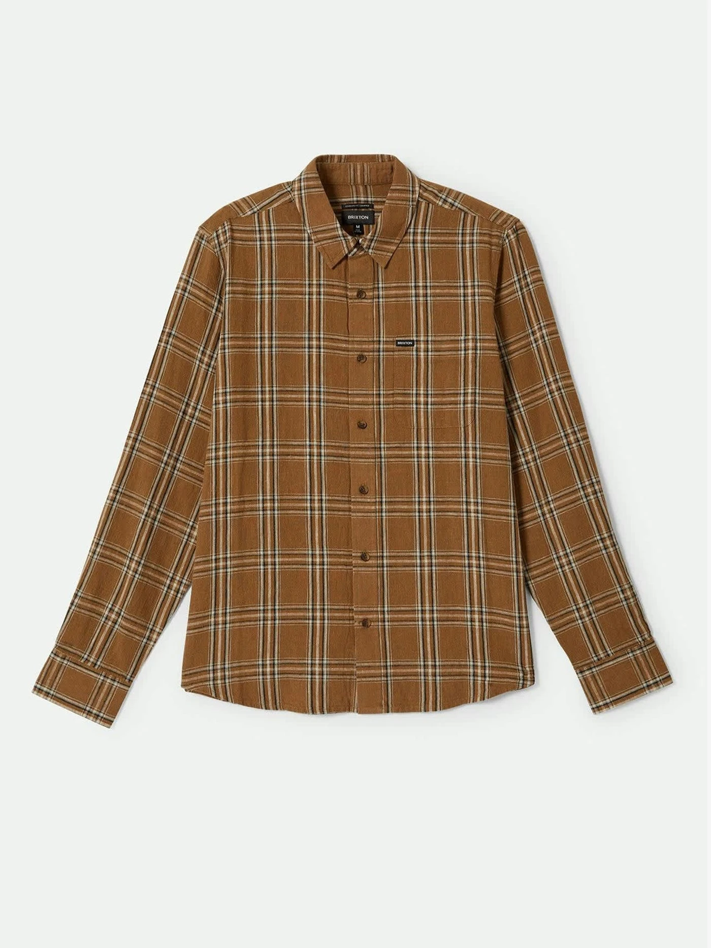 Charter Linen Blend Long Sleeve Buttondown Shirt(Brixton Charter Linen Blend Long Sleeve Buttondown Shirt Sp25) 4 Charter Linen Blend Long Sleeve Buttondown Shirt(Brixton Charter Linen Blend Long Sleeve Buttondown Shirt Sp25) - Image 4