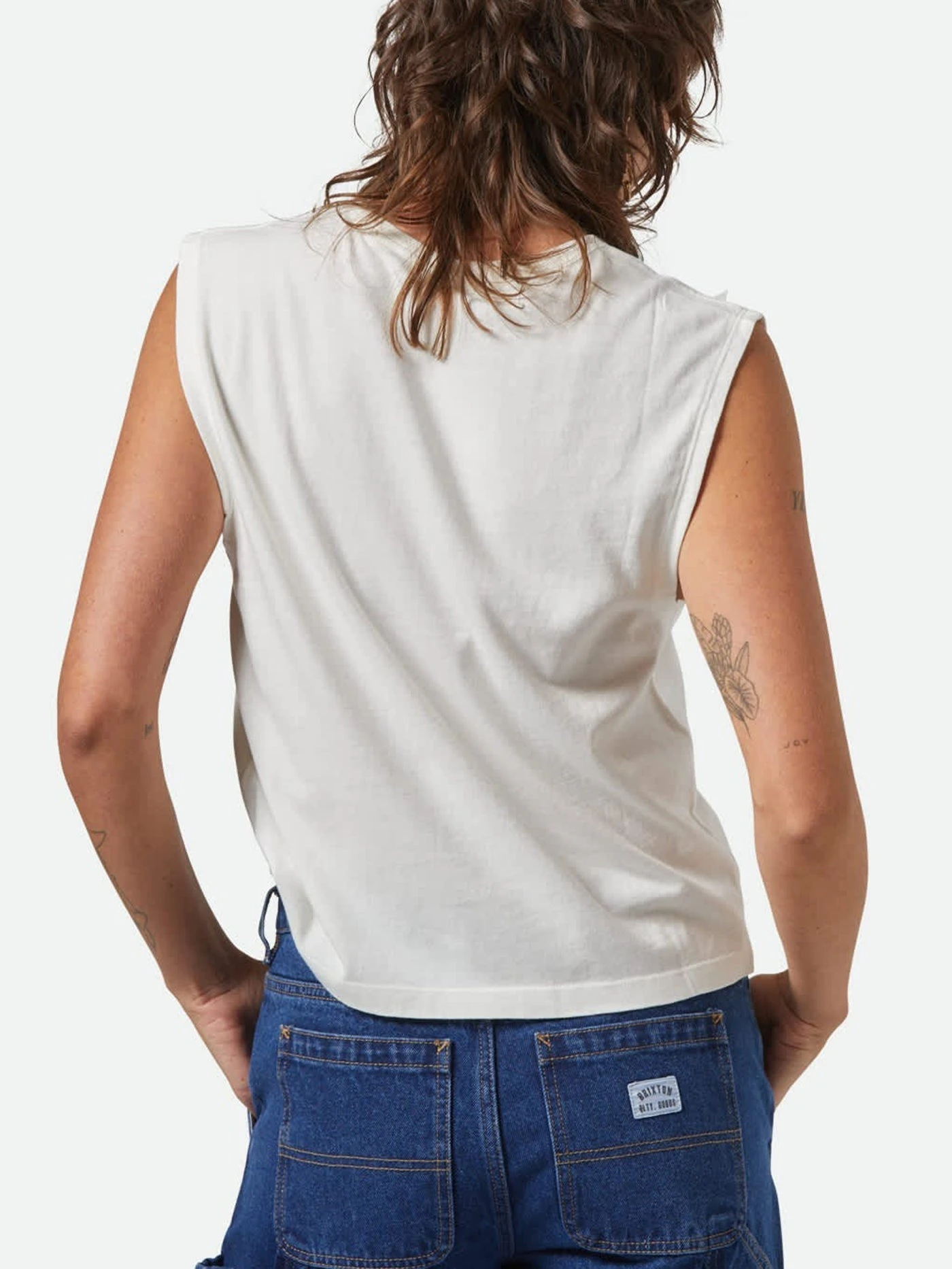 Carefree Organic Gd Tank Top(Brixton Carefree Organic Gd Tank Top Women Sp25) 2 Carefree Organic Gd Tank Top(Brixton Carefree Organic Gd Tank Top Women Sp25) - Image 2