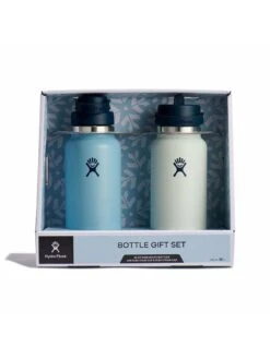 Hydro Flask 32OZ Wide Bottle Gift Set(Polar 32oz Wide Bottle Gift Set Ho24)