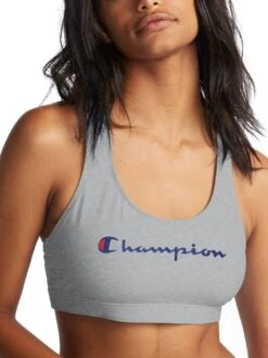 Everyday Sport Bra Top(Champion Everyday Sport Bra Top Women Co) -ThinkEmpire Shop hns 029gy07038 oxfordgreyheather front 77