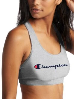 Everyday Sport Bra Top(Champion Everyday Sport Bra Top Women Co) -ThinkEmpire Shop hns 029gy07038 oxfordgreyheather side 78
