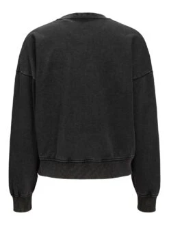 Alfa Wash Crewneck Sweatshirt(Jjxx Alfa Wash Crewneck Sweatshirt Women Sp25) -ThinkEmpire Shop jjxx jxalfawashrlxlscrewswt blac3