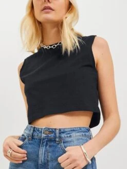 Alvira Crop Tank Top(Jjxx Alvira Crop Tank Top Women Sp25)