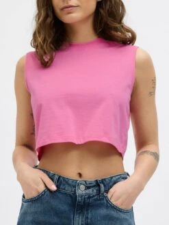 Alvira Crop Tank Top(Jjxx Alvira Crop Tank Top Women Sp25) -ThinkEmpire Shop jjxx jxalviraslimslcropeveryteej456