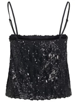 Tara Sequin Tank(Jjxx Tara Sequin Tank Ho24) -ThinkEmpire Shop jjxx jxtaraslsequintopwvn blackcopie