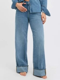 Tokyo Wide Fold Jeans(Jjxx Tokyo Wide Fold Jeans Women Fa25)