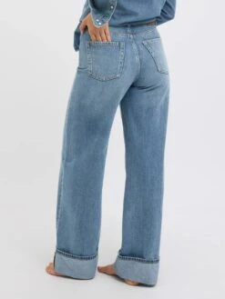 Tokyo Wide Fold Jeans(Jjxx Tokyo Wide Fold Jeans Women Fa25) -ThinkEmpire Shop jjxx jxtokyowidefoldhwjeansr254d1