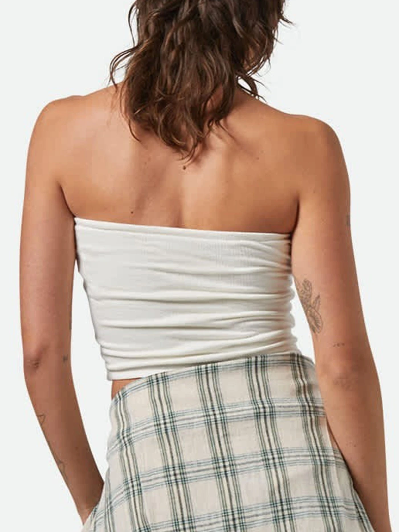 Crinkle Tube Sleeveless Top(Brixton Crinkle Tube Sleeveless Top Women Su25) 2 Crinkle Tube Sleeveless Top(Brixton Crinkle Tube Sleeveless Top Women Su25) - Image 2