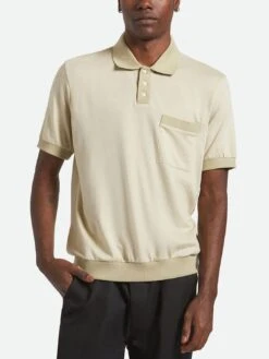Herringbone Weekend Polo Shirt(Brixton Herringbone Weekend Polo Shirt Fa25)