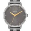 The Kensington Gunmetal/Silver/Gold Watch(Nixon The Kensington Gunmetal Silver Gold Watch 1)