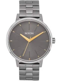 The Kensington Gunmetal/Silver/Gold Watch(Nixon The Kensington Gunmetal Silver Gold Watch 1)