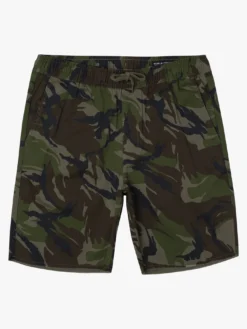The Weekend Elastic Shorts(Rvca The Weekend Elastic Shorts Co) -ThinkEmpire Shop m207trwe rvca fg cam frt1