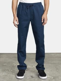 Weekend Elastic Straight Fit Pants(Rvca Weekend Elastic Straight Fit Pants C O)