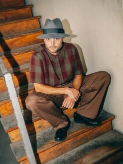 Cru Linen Blend Short Sleeves Shirt(Brixton Cru Linen Blend Short Sleeves Shirt Fa25) -ThinkEmpire Shop mowbwta93bjylflatiip