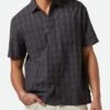 Cru Oxford Plaid Short Sleeve Buttondown Shirt(Brixton Cru Oxford Plaid Short Sleeve Buttondown Shirt Su25)