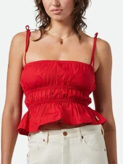 Eden Smocked Tank Top(Brixton Eden Smocked Tank Top Women Su25)