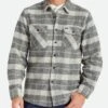 Bowery Heavyweight Flannel Long Sleeve Buttondown Shirt(Brixton Bowery Heavyweight Flannel Long Sleeve Buttondown Shirt Fa25)