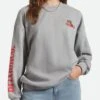 Inwood Crewneck Sweatshirt(Brixton Inwood Crewneck Sweatshirt Women Fa25)