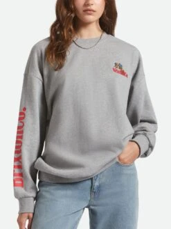 Inwood Crewneck Sweatshirt(Brixton Inwood Crewneck Sweatshirt Women Fa25)