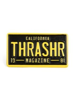 License Plate Lapel Pin(Thrasher License Place Lapel Pin Co)