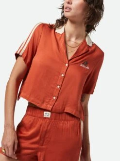 Silky Bowling Short Sleeve Buttondown Shirt(Brixton Silky Bowling Short Sleeve Buttondown Shirt Women Su25) 9 Silky Bowling Short Sleeve Buttondown Shirt(Brixton Silky Bowling Short Sleeve Buttondown Shirt Women Su25) -ThinkEmpire Shop rj3bf0h9t6cdhoefkjz9